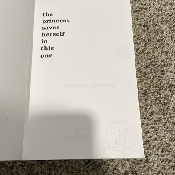 Book of poems “The princess saves herself in this one” - Picture 3 of 4